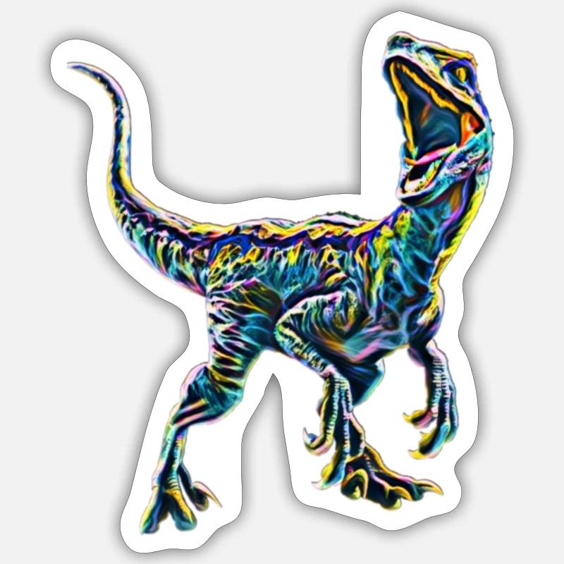 Velociraptor Sticker size S (10 x 10 cm)