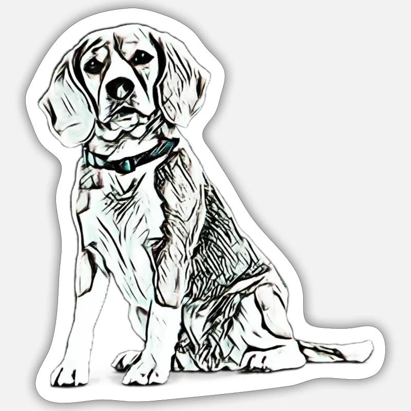 Sticker Größe S (10 x 10 cm) - 