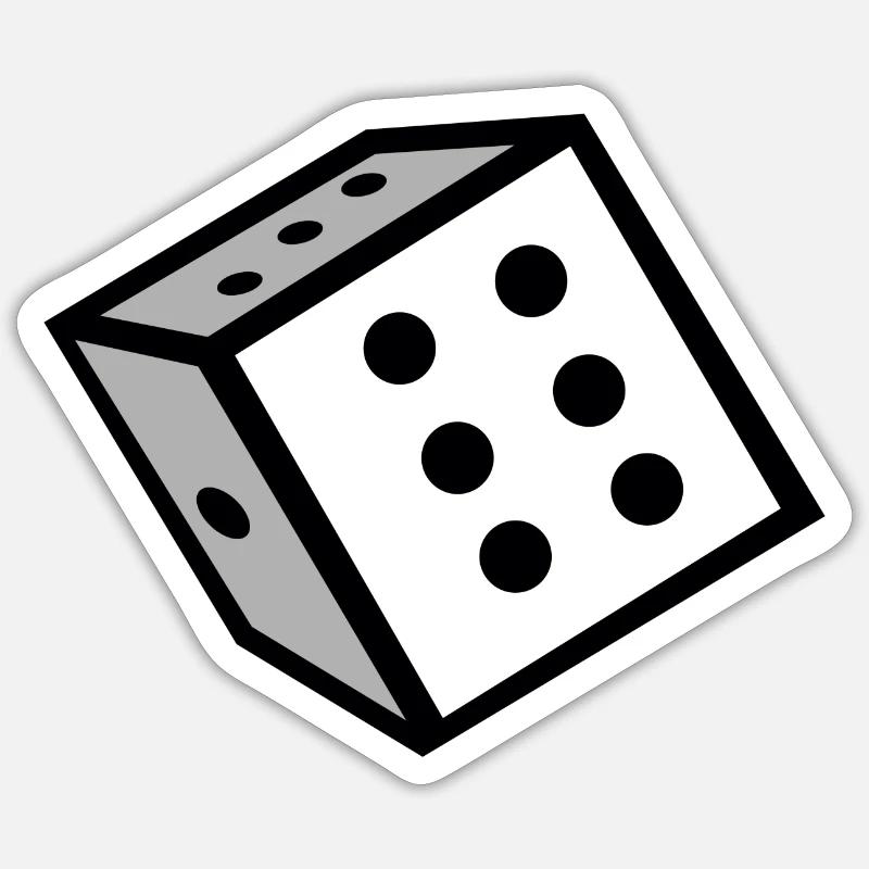 cubes Sticker taille S (10 x 10 cm)