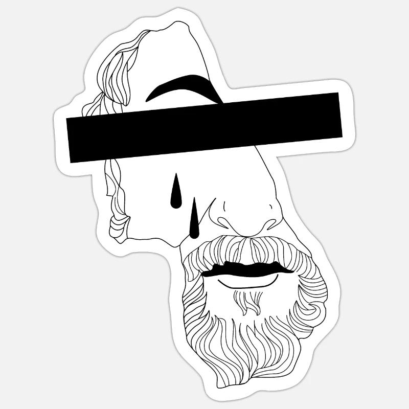 Sticker size S (10 x 10 cm) - 