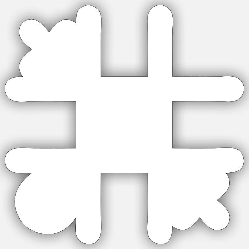Sticker taille S (10 x 10 cm) - 