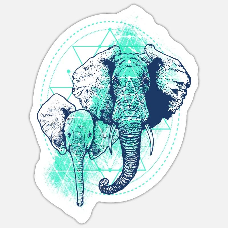 Sticker taille S (10 x 10 cm) - 