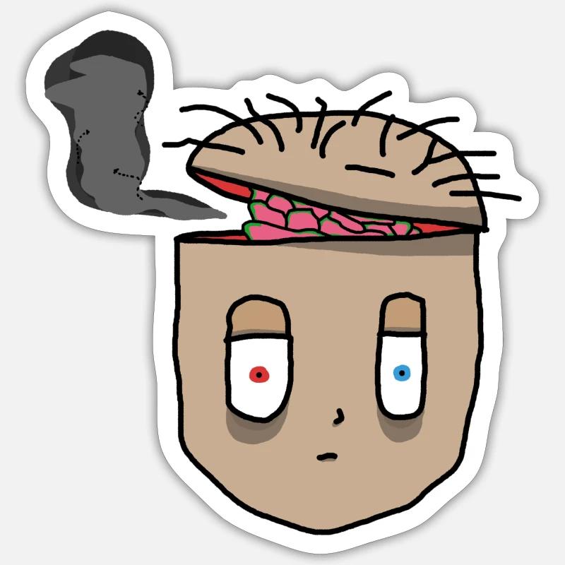Sticker Größe S (10 x 10 cm) - 