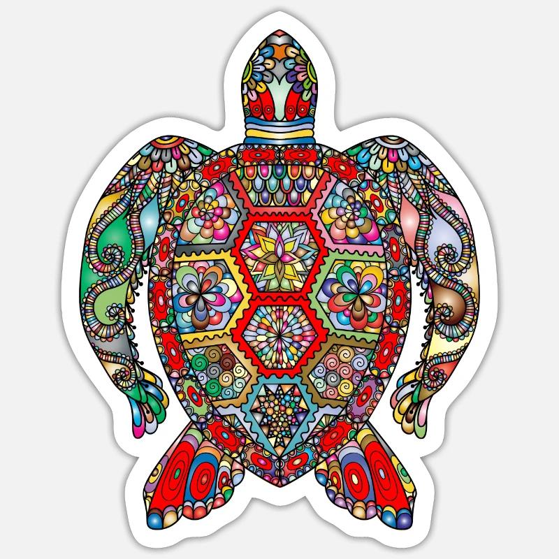 Sticker Größe S (10 x 10 cm) - 