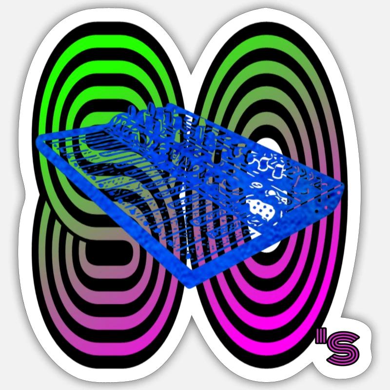 Sticker taille S (10 x 10 cm) - 