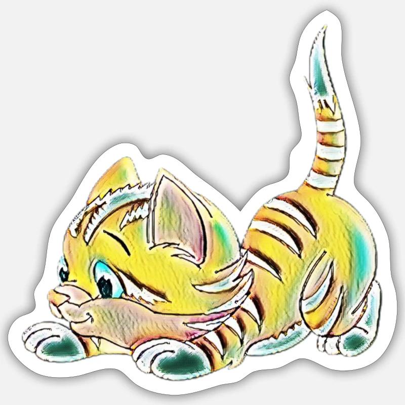 Sticker Größe S (10 x 10 cm) - 