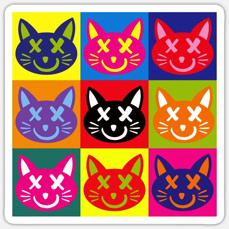 Sticker Größe S (10 x 10 cm) - 