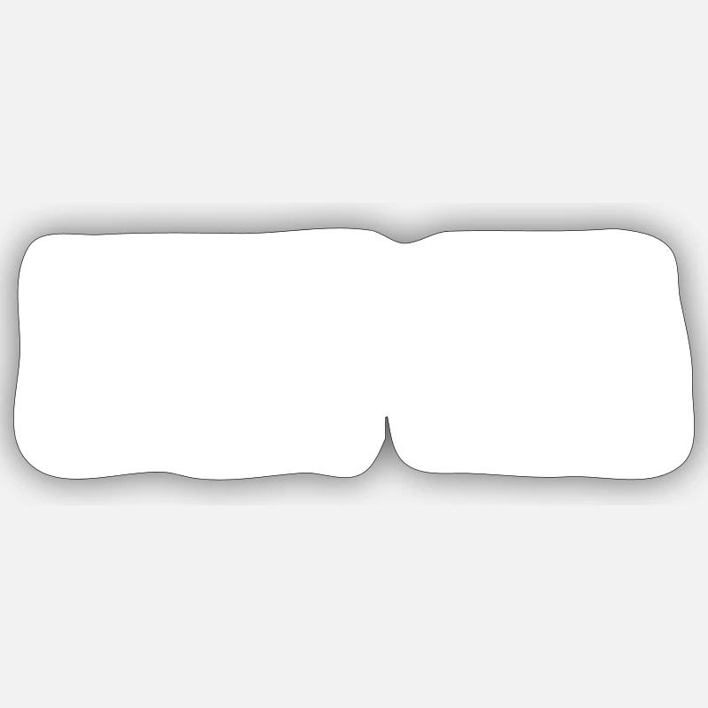 Design oder nicht sein cool Spruch Agentur Design - Sticker Größe S (10 x 10 cm) - Mattweiß