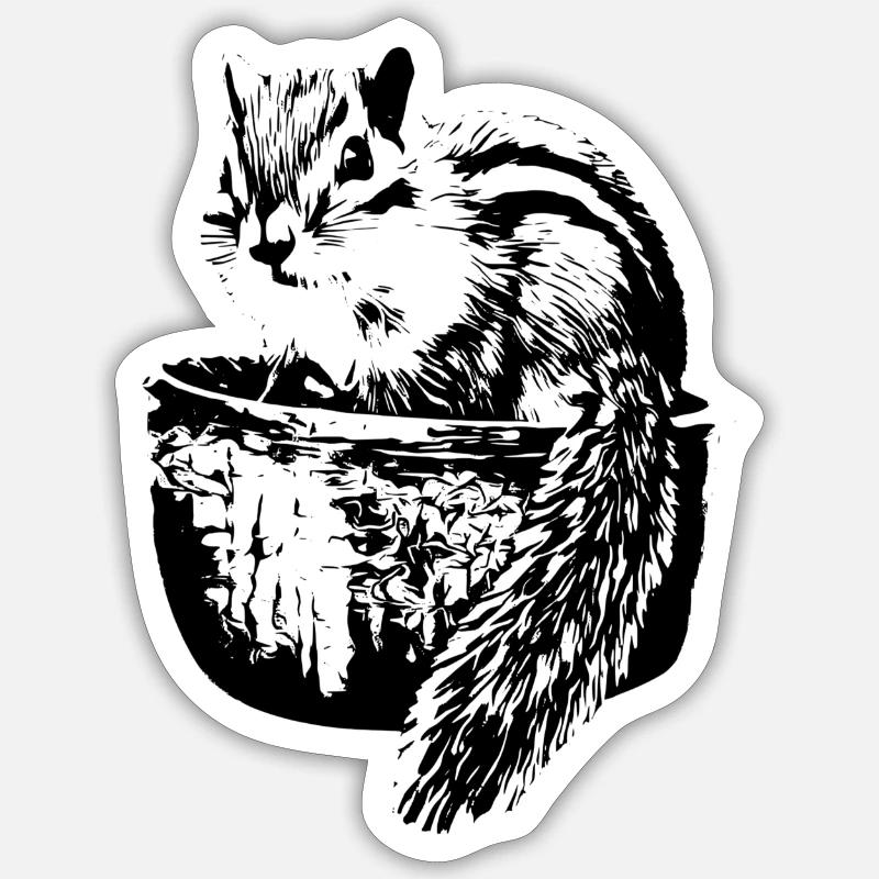 Sticker taille S (10 x 10 cm) - 