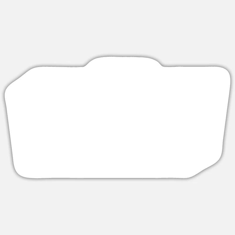 suitcase - Sticker size S (10 x 10 cm) - white matte