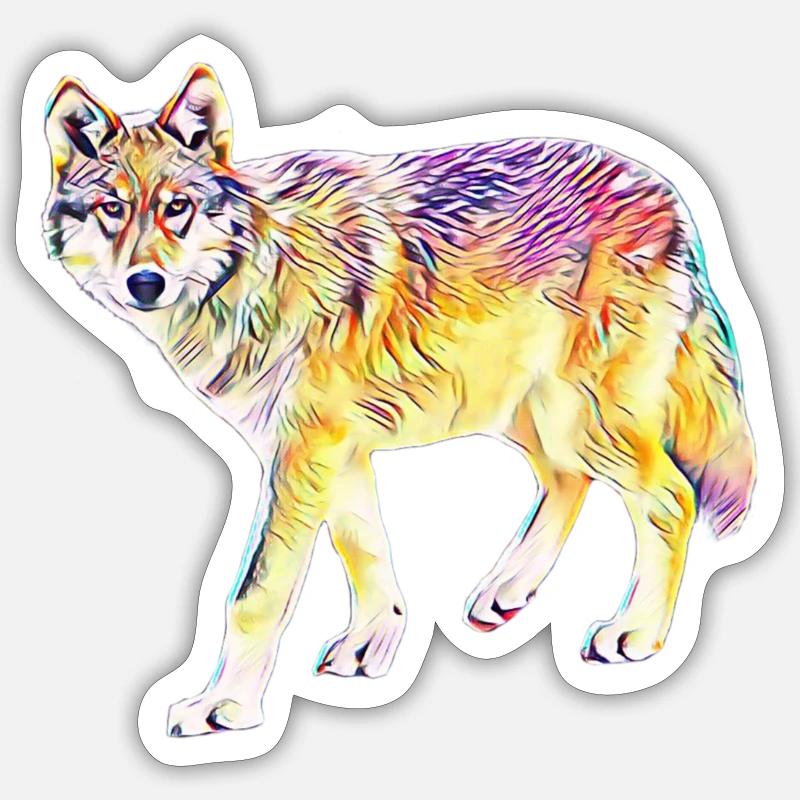 Sticker Größe S (10 x 10 cm) - 