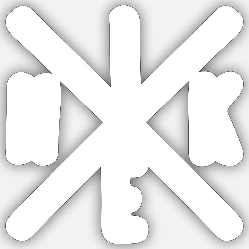 Sticker taille S (10 x 10 cm) - 