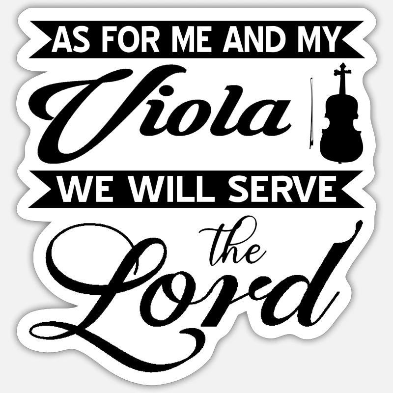 Viola Sticker size S (10 x 10 cm)