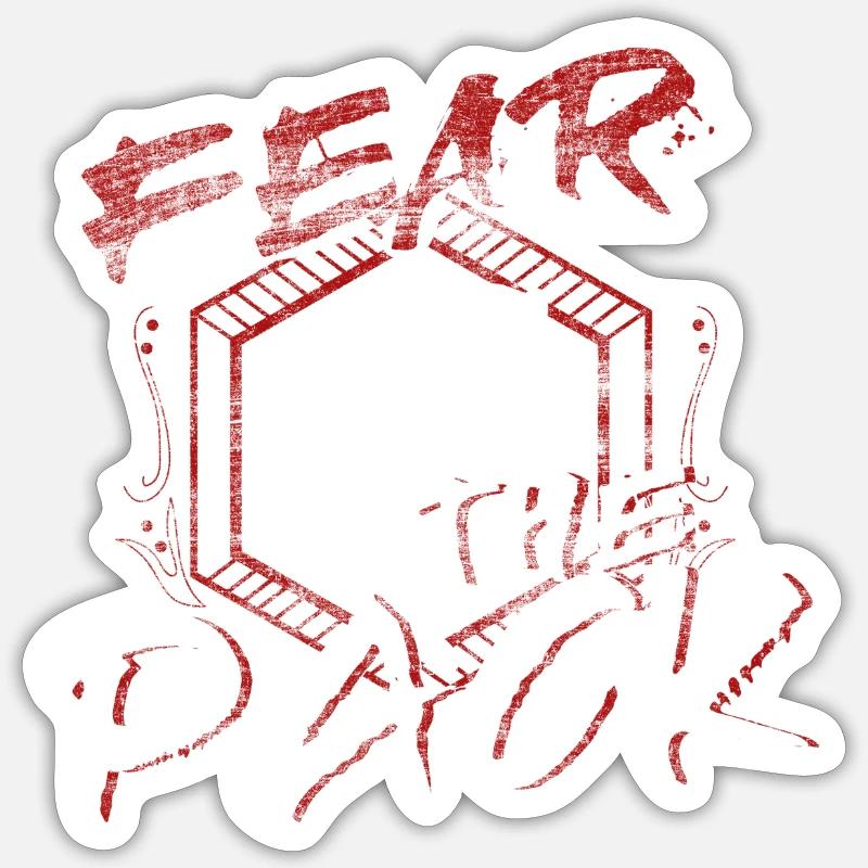 Wolf wolf pack - Sticker size S (10 x 10 cm) - white matte