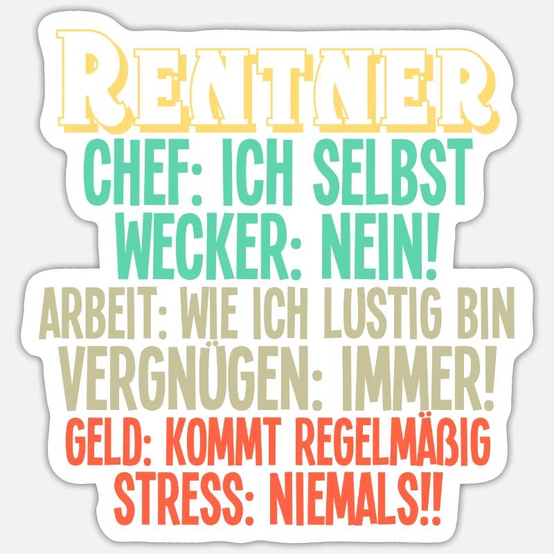Sticker Größe S (10 x 10 cm) - 