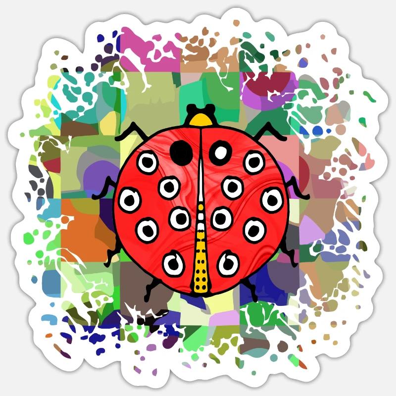 Sticker Größe S (10 x 10 cm) - 