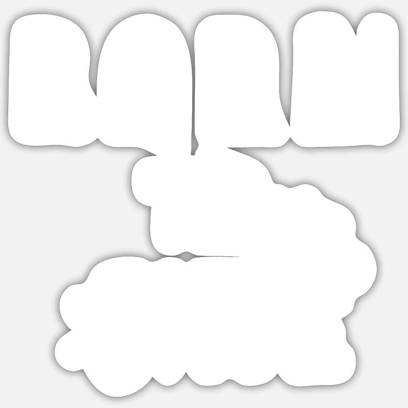 Sticker Größe S (10 x 10 cm) - 