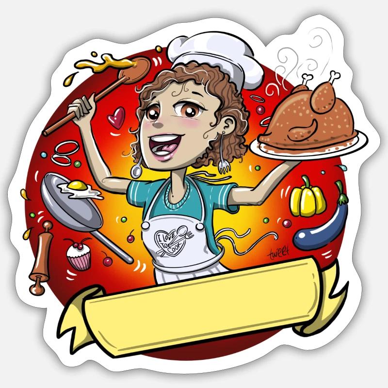 Sticker Größe S (10 x 10 cm) - 