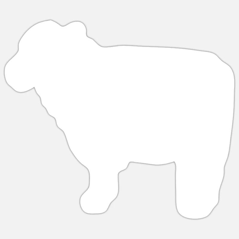 sheep Sticker size S (10 x 10 cm)
