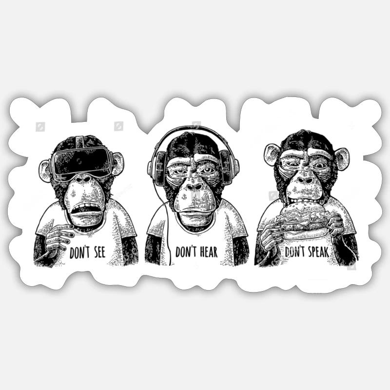 Sticker taille S (10 x 10 cm) - 