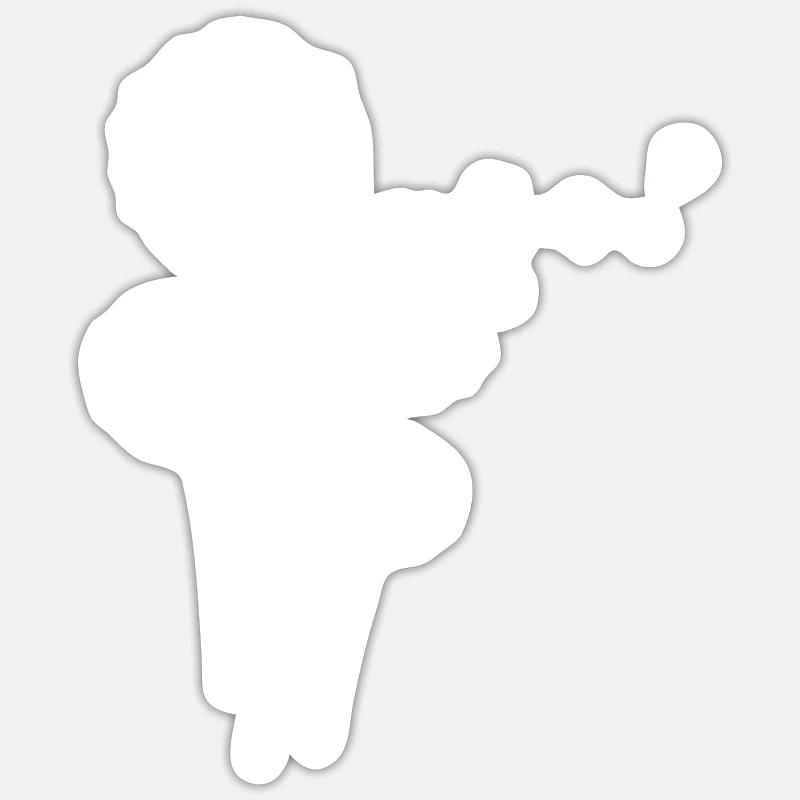 Sticker taille S (10 x 10 cm) - 