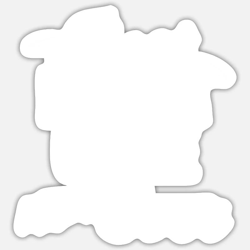 Sticker Größe S (10 x 10 cm) - 