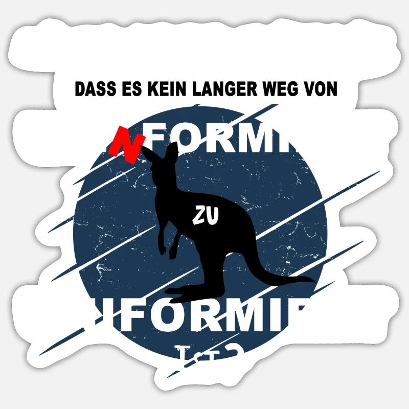 Sticker Größe S (10 x 10 cm) - 