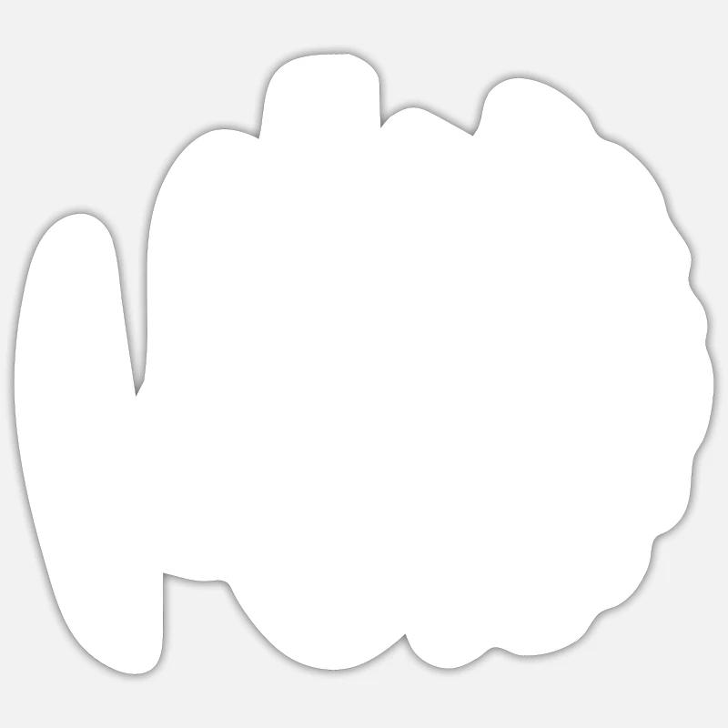 Rajdowy projekt posłuszeństwa dla sportu psa z psem Naklejka rozmiar S (10 x 10 cm)