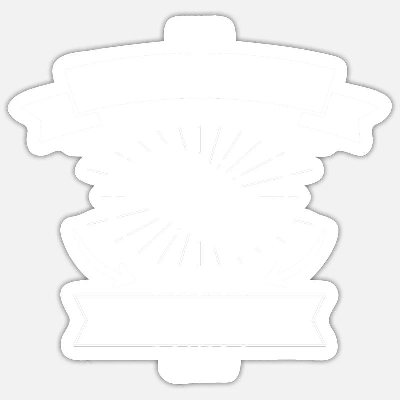 Fliesenleger Handwerker Bauarbeiter Beruf Spruch - Sticker Größe S (10 x 10 cm) - Mattweiß