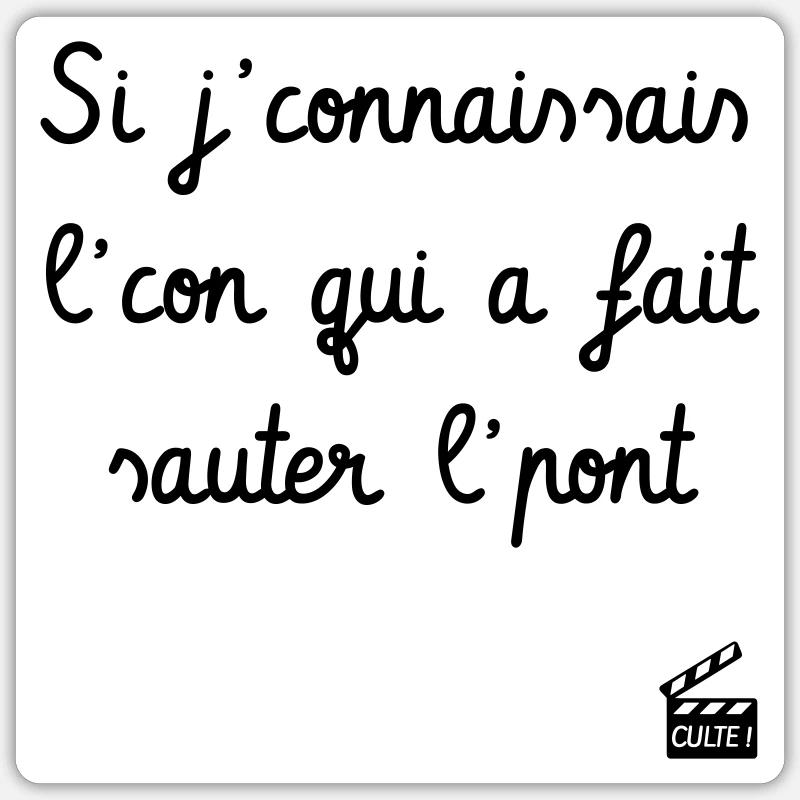 Sticker taille S (10 x 10 cm) - 