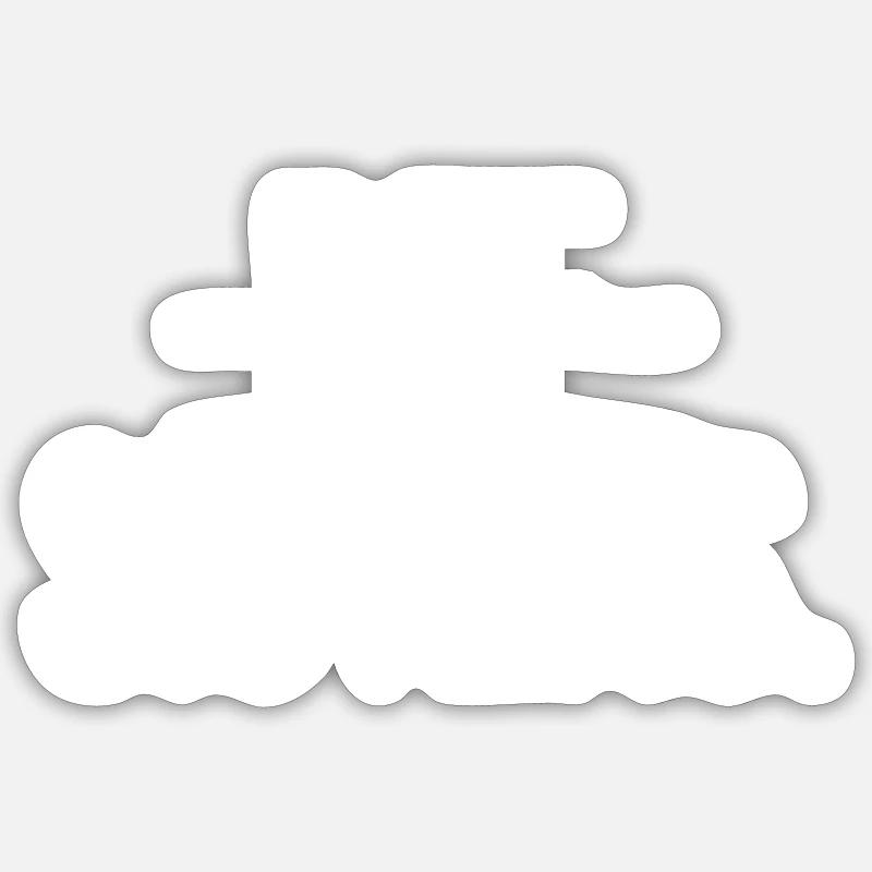 Sticker Größe S (10 x 10 cm) - 