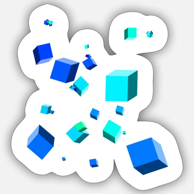 Cubi 3D Adesivo