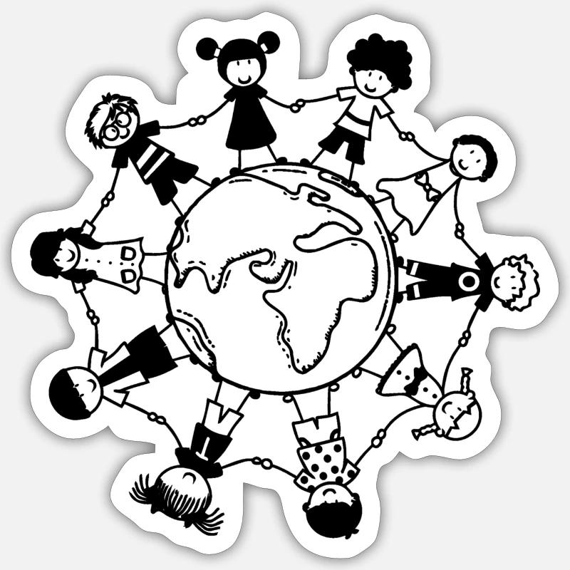 Sticker Größe S (10 x 10 cm) - 