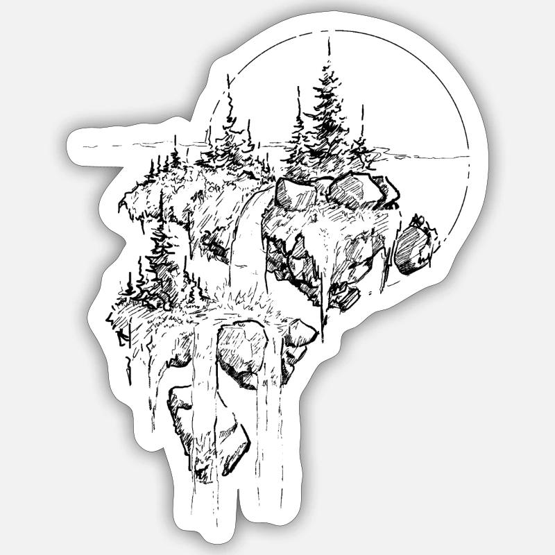 Sticker Größe S (10 x 10 cm) - 