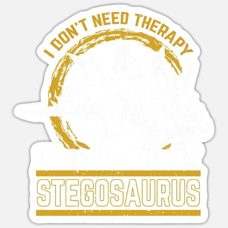 Stegosaurus Sticker size S (10 x 10 cm)