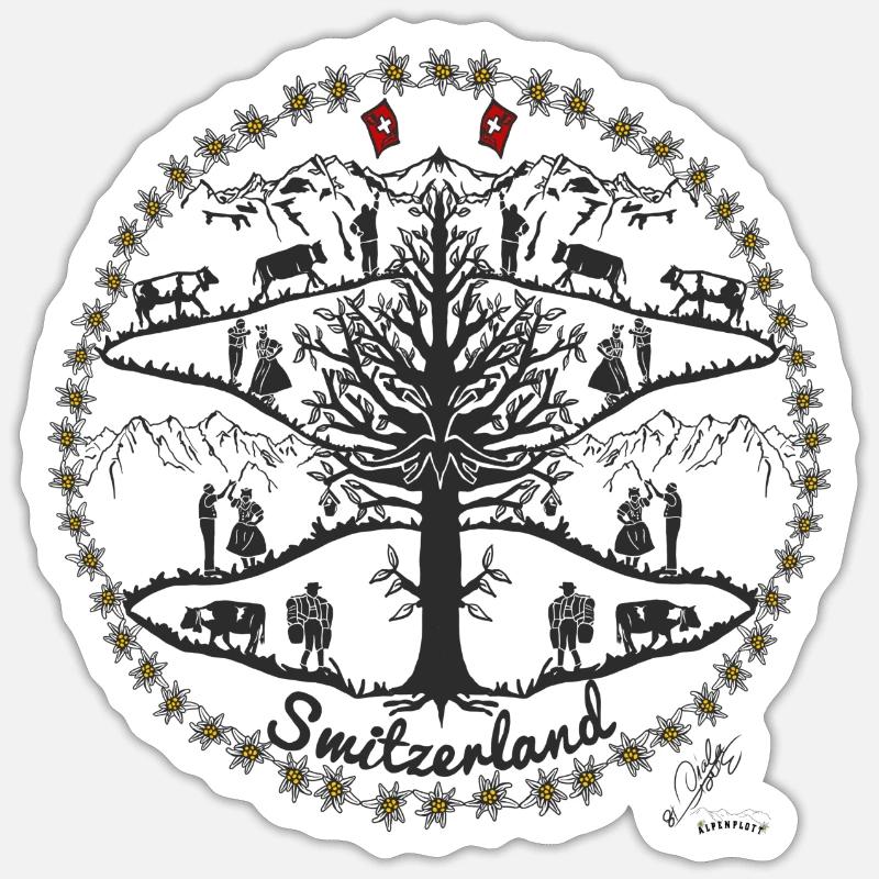 Sticker Größe S (10 x 10 cm) - 