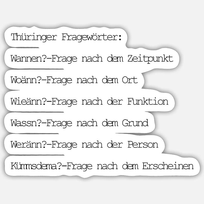 Sticker Größe S (10 x 10 cm) - 