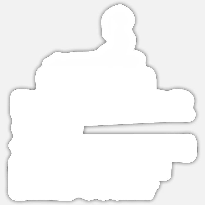 Exercice de Pilates Sticker taille S (10 x 10 cm)