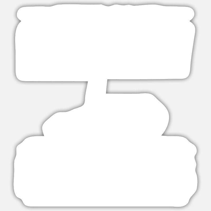 Sticker Größe S (10 x 10 cm) - 