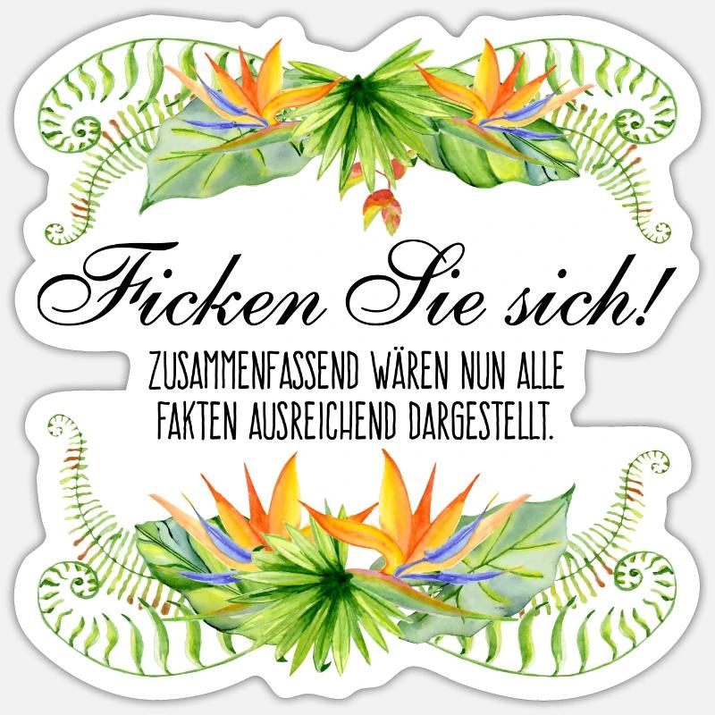 Sticker Größe S (10 x 10 cm) - 