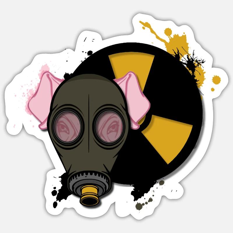 Sticker Größe S (10 x 10 cm) - 