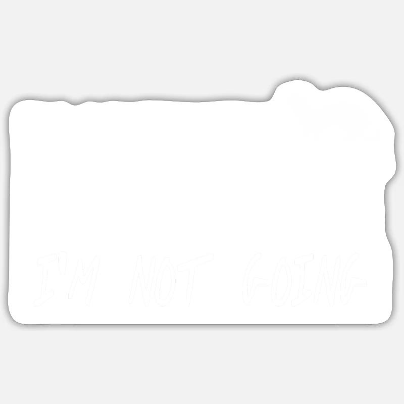 Frettchen - Sticker Größe S (10 x 10 cm) - Mattweiß