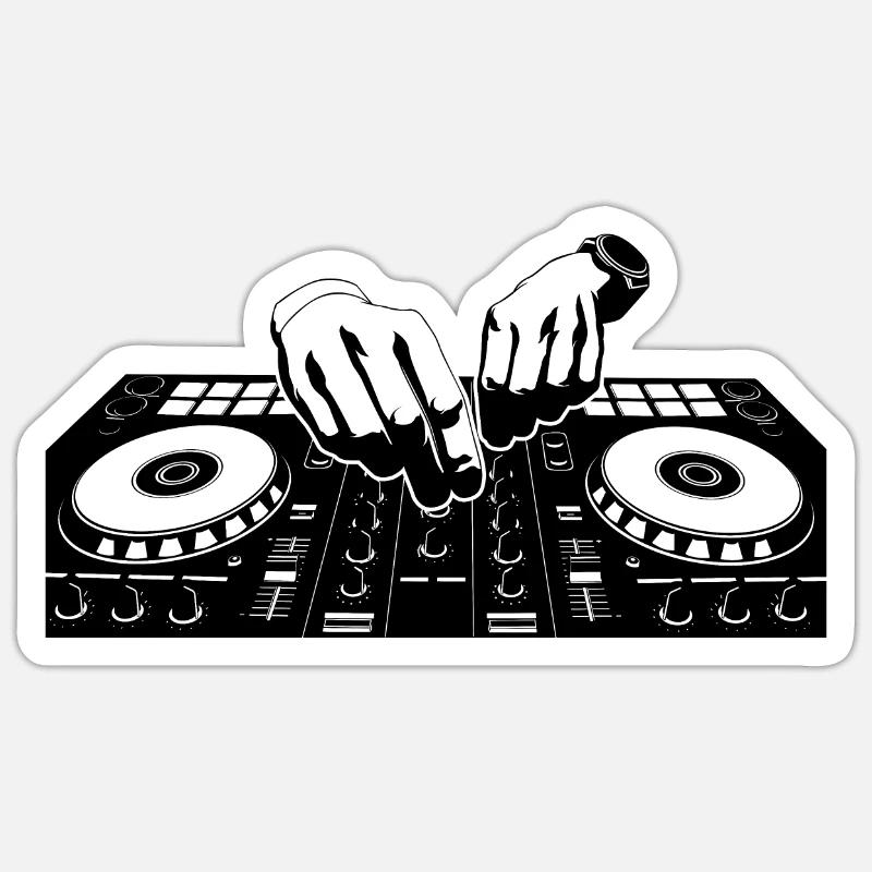 Sticker taille S (10 x 10 cm) - 