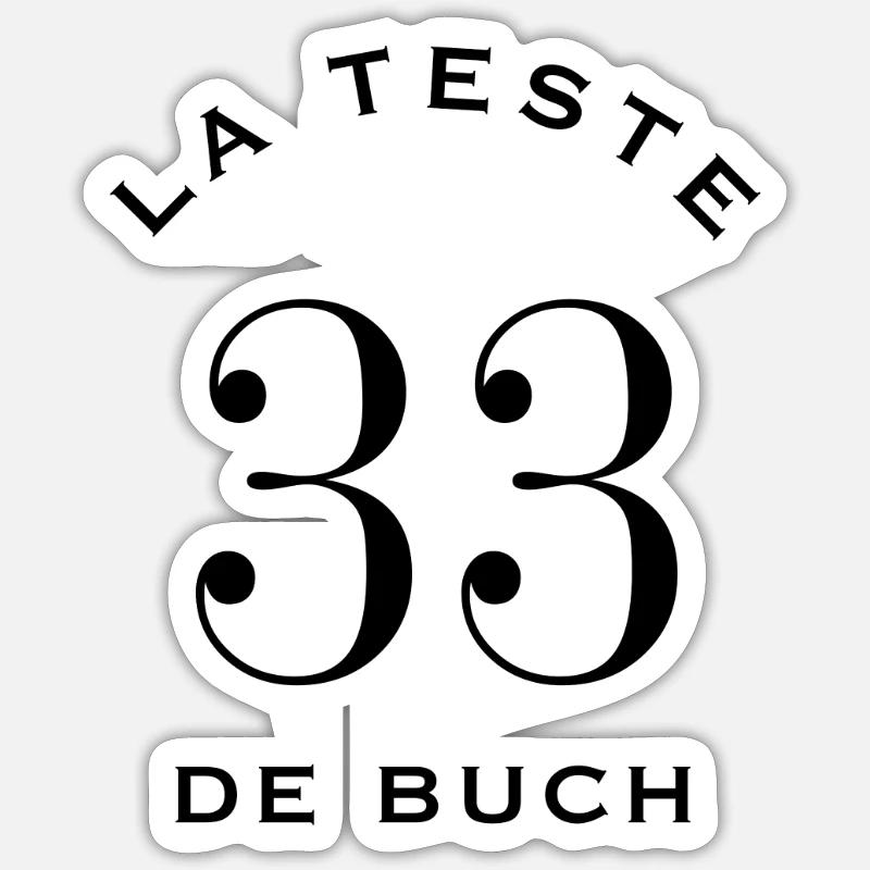la teste de buch Sticker taille S (10 x 10 cm)