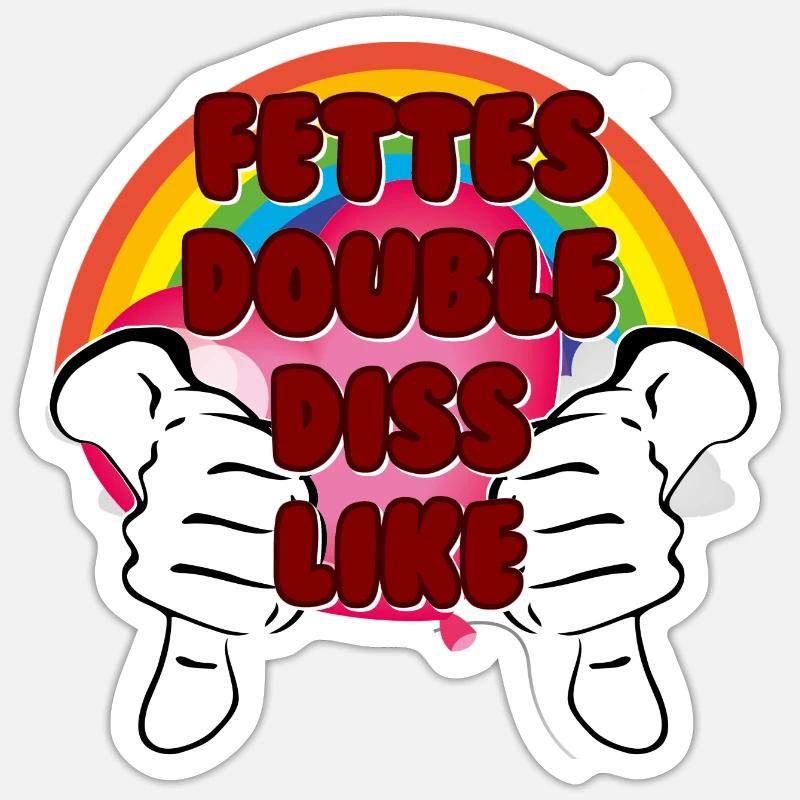 Sticker taille S (10 x 10 cm) - 
