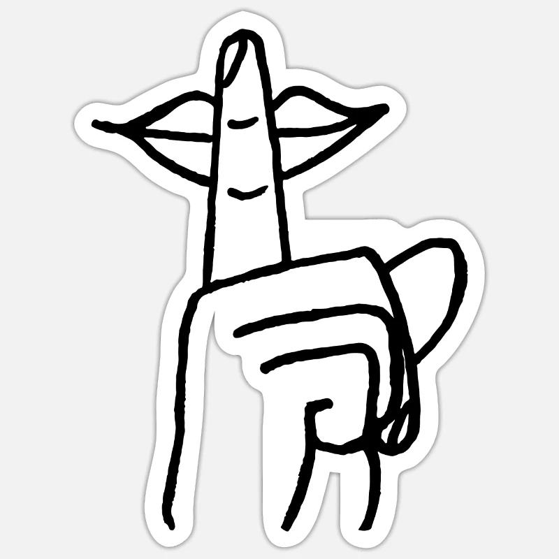 Sticker taille S (10 x 10 cm) - 