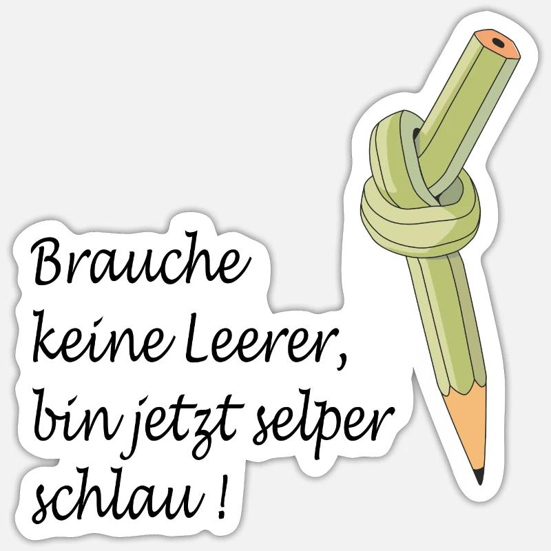 Schule Sticker Größe S (10 x 10 cm)