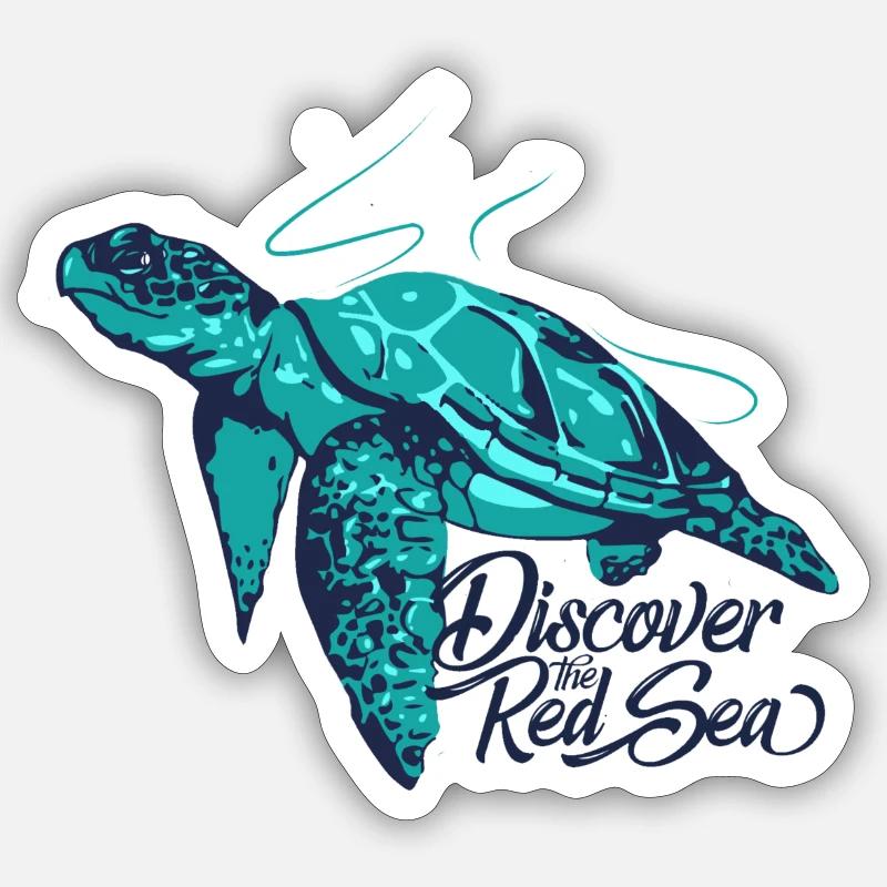 Only Turtle Sticker Größe S (10 x 10 cm)