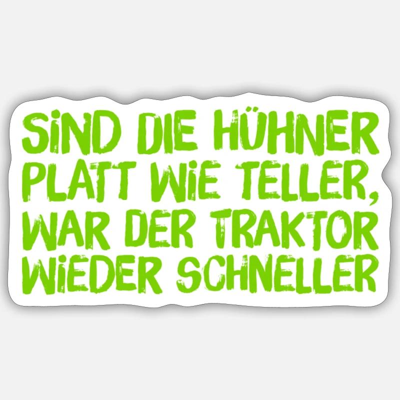 Sticker Größe S (10 x 10 cm) - 