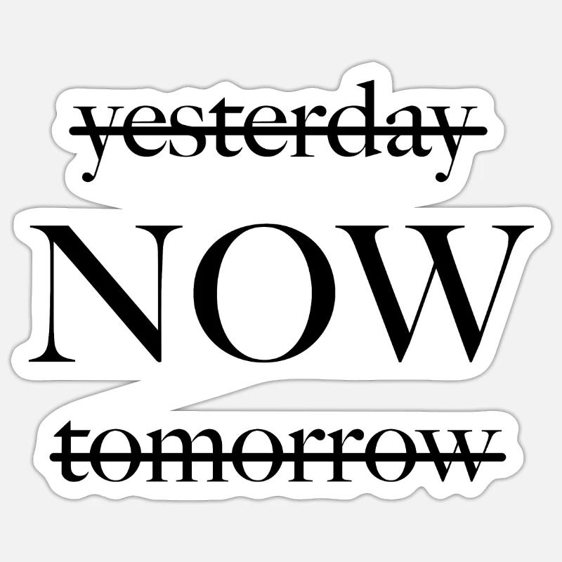 motivation - Sticker taille S (10 x 10 cm) - blanc mat